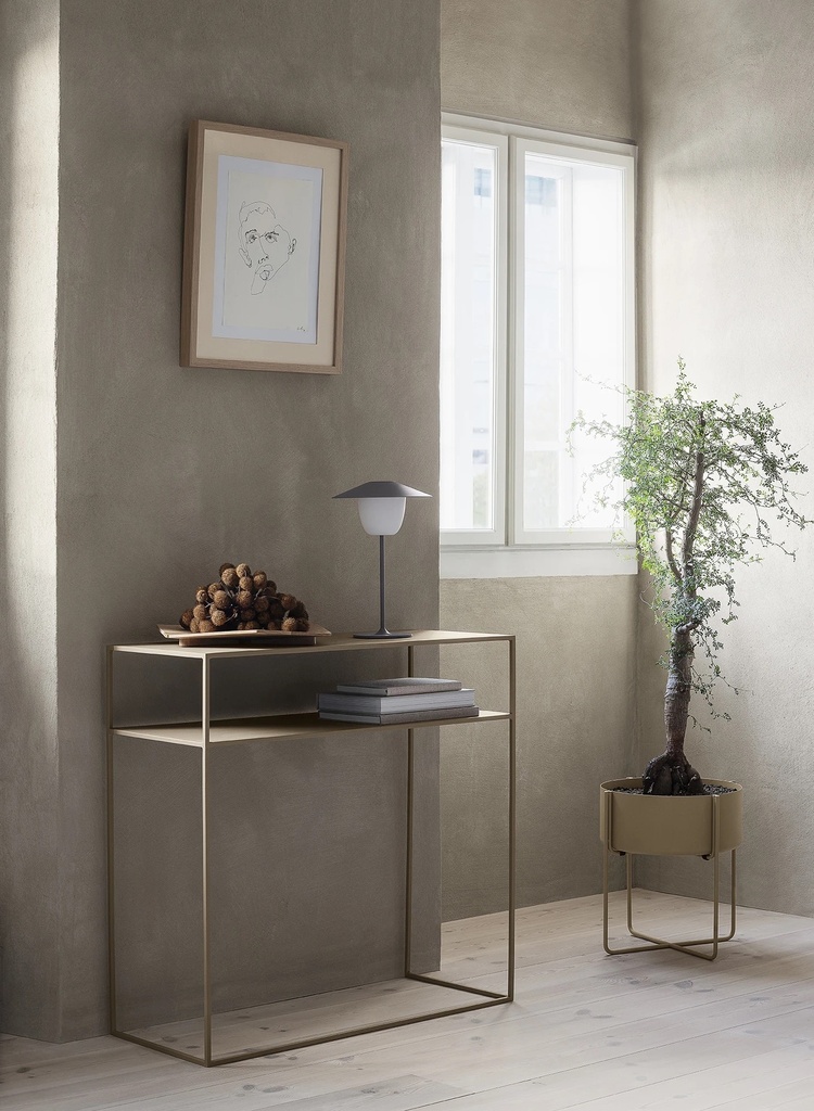 Lampe L.E.D. nomade gris anthracite PM