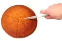 Partageur de gâteau, pizza etc... boite de 4 pour 5,6,7,9 parts