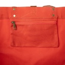 Sac cabas toile waxée ESCAPADE - Couleurs : ORANGE