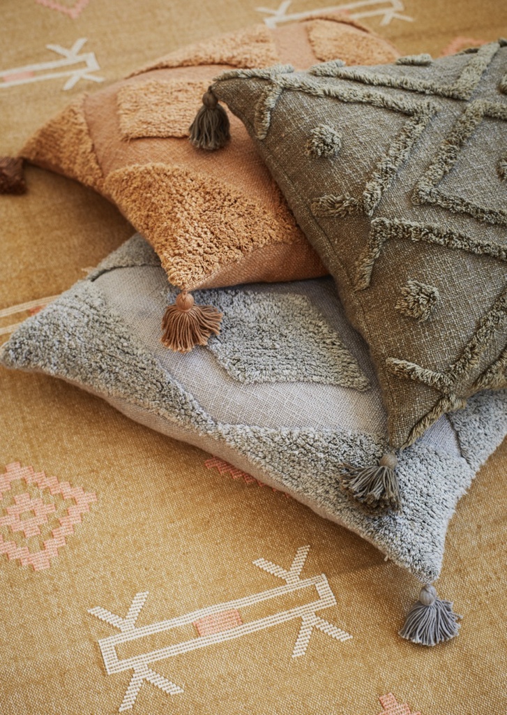 Coussin taupe