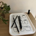 Plateau motifs tasses PM