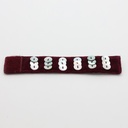 Ronds de serviettes velour