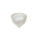 Floteur verre argent antique