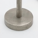 Pied de lampe UNDAI nickel brut foncé ø12,5x30cm