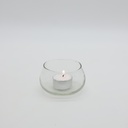 Verrines verre transparent Ø: 9 x H: 6cm