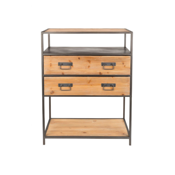 Console SAMUEL bois et métal