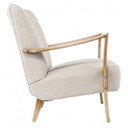 Fauteuil Jacques 100% lin