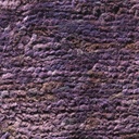 Tapis Descente de lit Chanvre Violet