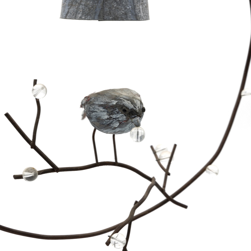 Applique Didon de créateur Abat-jour zinc