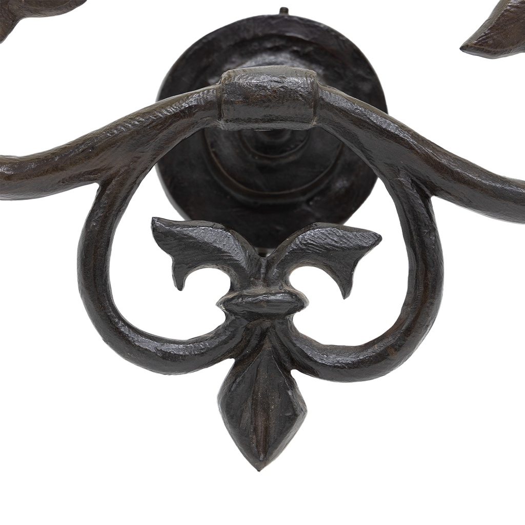 Applique Luxor bronze patiné Abj ivoire