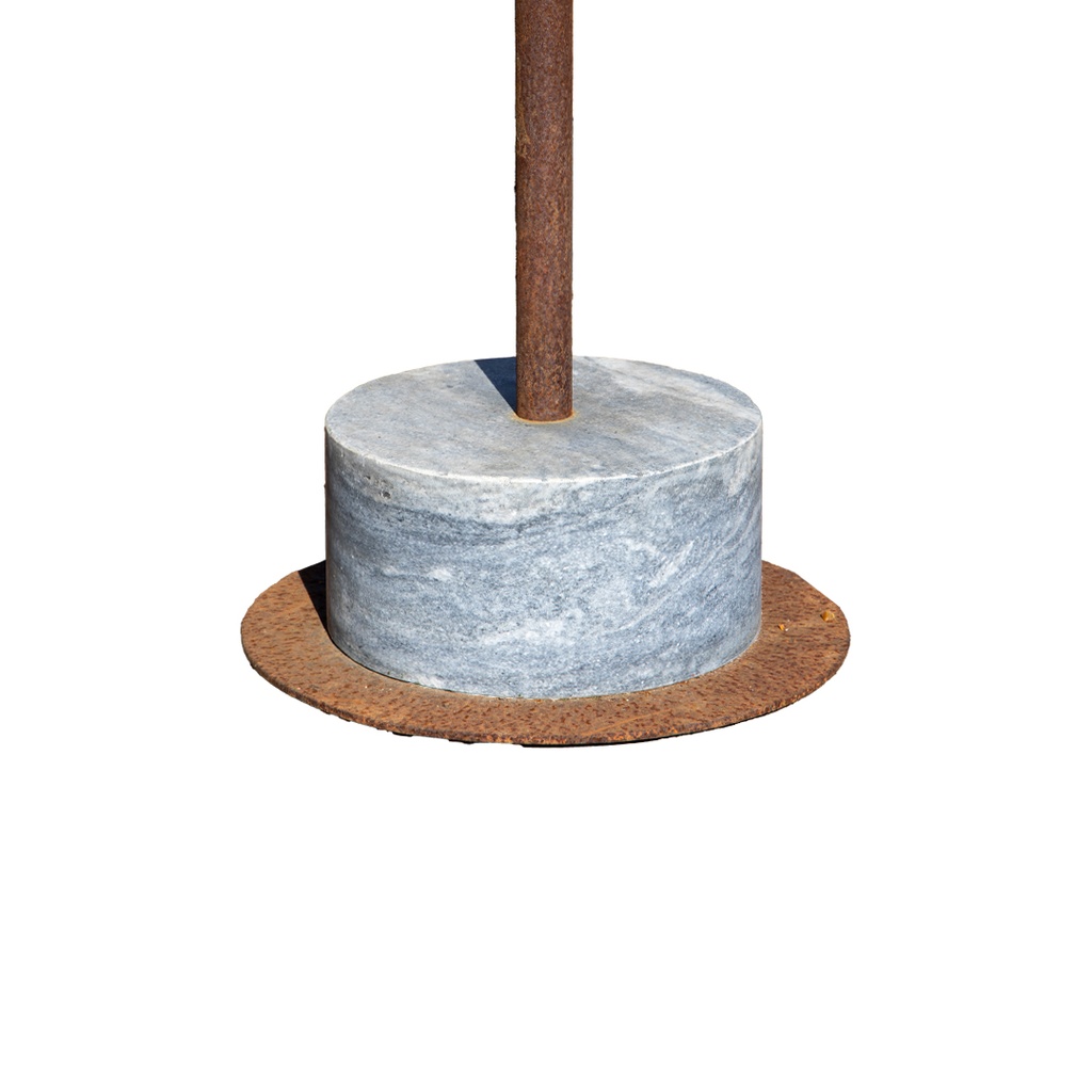 Table ronde metal mono pied