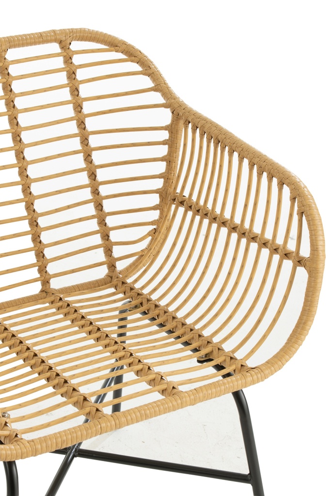 Fauteuil en polyéthylène Rachelle
