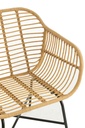 Fauteuil en polyéthylène Rachelle