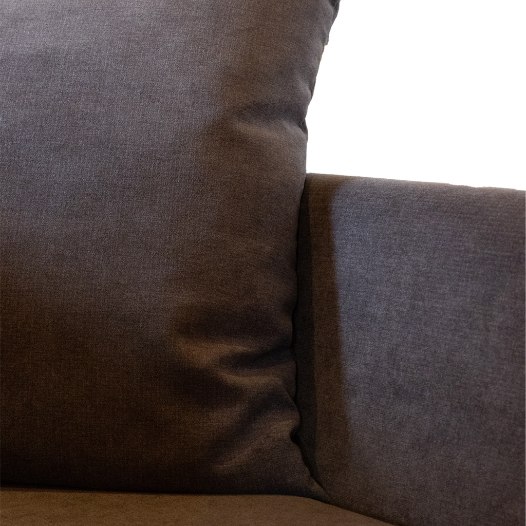 Fauteuil LOVE SEAT Jules tissu Trinity Graphite