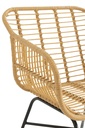 Fauteuil en polyéthylène Rachelle