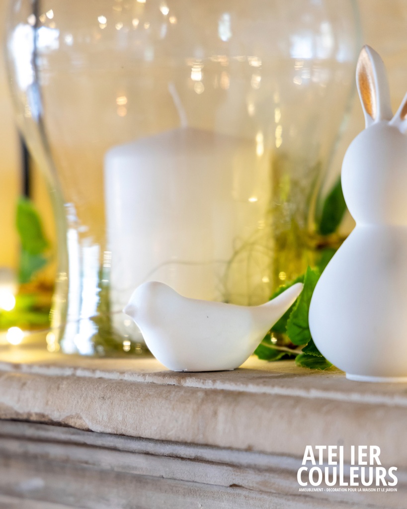 Oiseau porcelaine