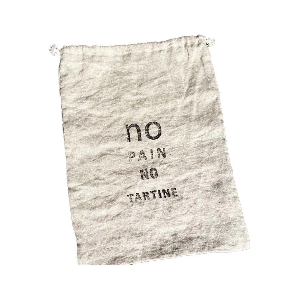 Sac à pain 100% lin naturel