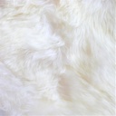 Peau de mouton simple ivoire qualité Prémium