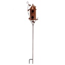 Nichoir oiseau maison double