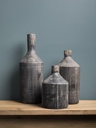 Bouteilles en bois noir GM