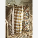 Coussin imprimé florale
