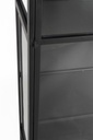 Vitrine noir et verre