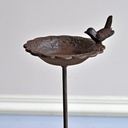 Bain d'oiseaux fonte