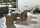 Fauteuil Bridge Gris