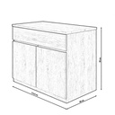 Îlot central cuisine