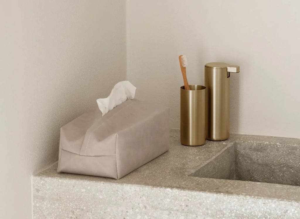 Trousse de Toilette souple crème