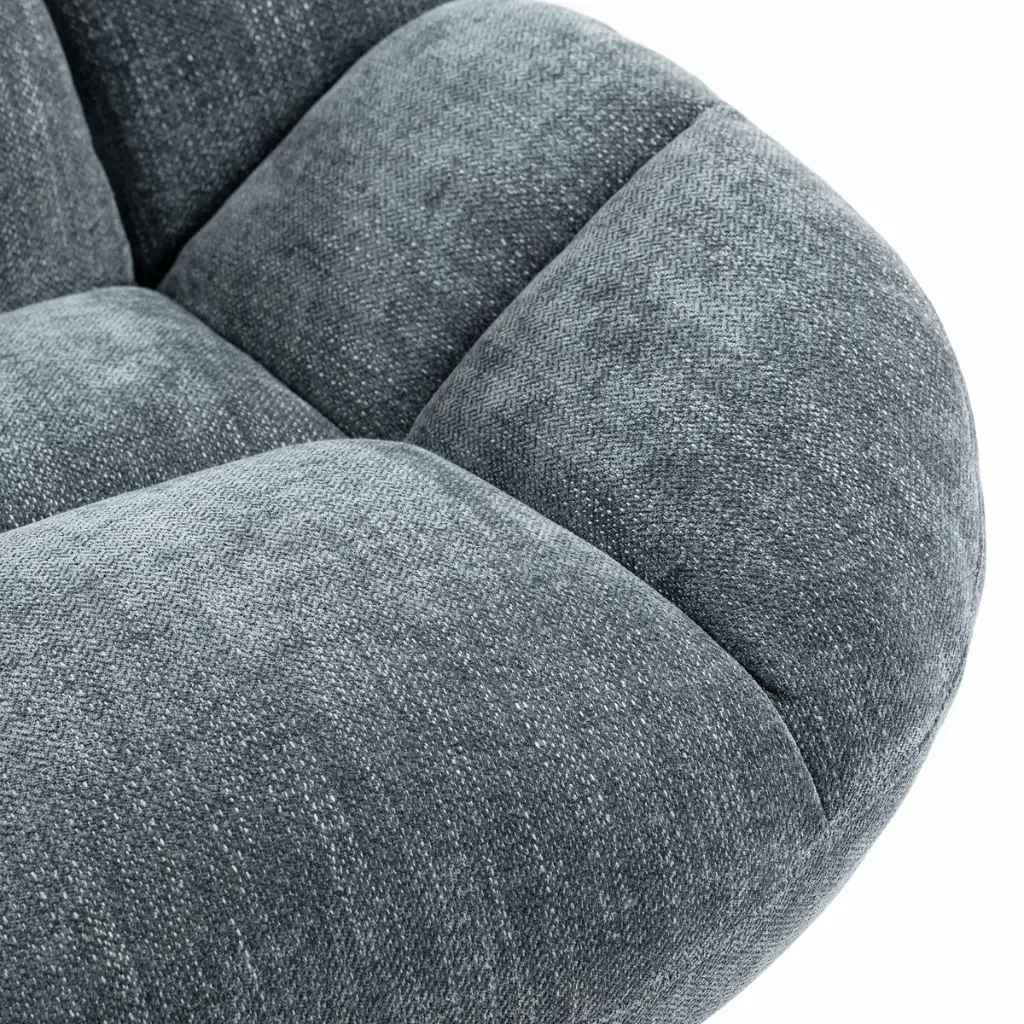 Fauteuil pivotant Gris bleu bubble (10).webp