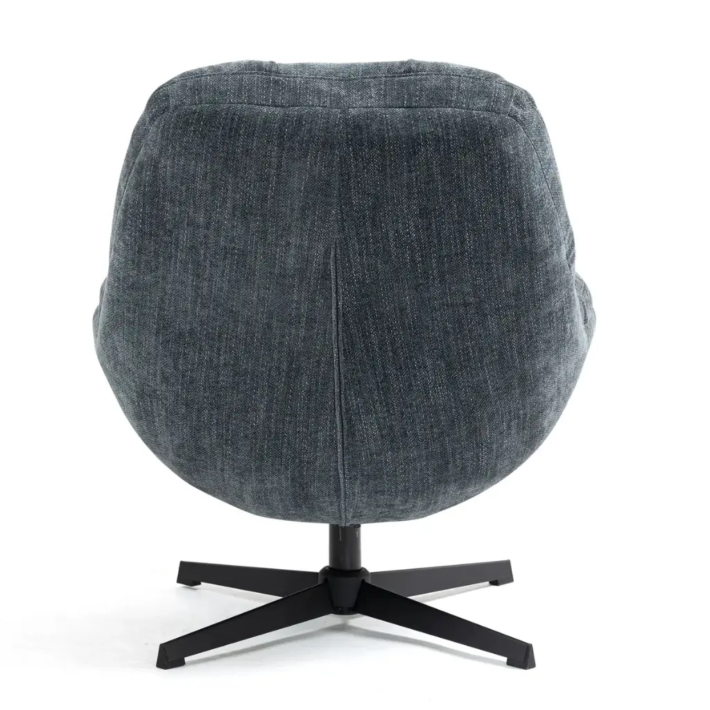 Fauteuil pivotant Gris bleu bubble (6).webp