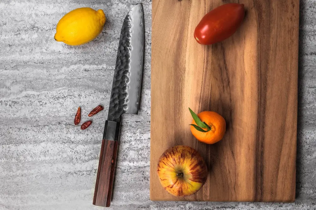 Couteau Santoku SAYUTO sequoia san mai (3).webp