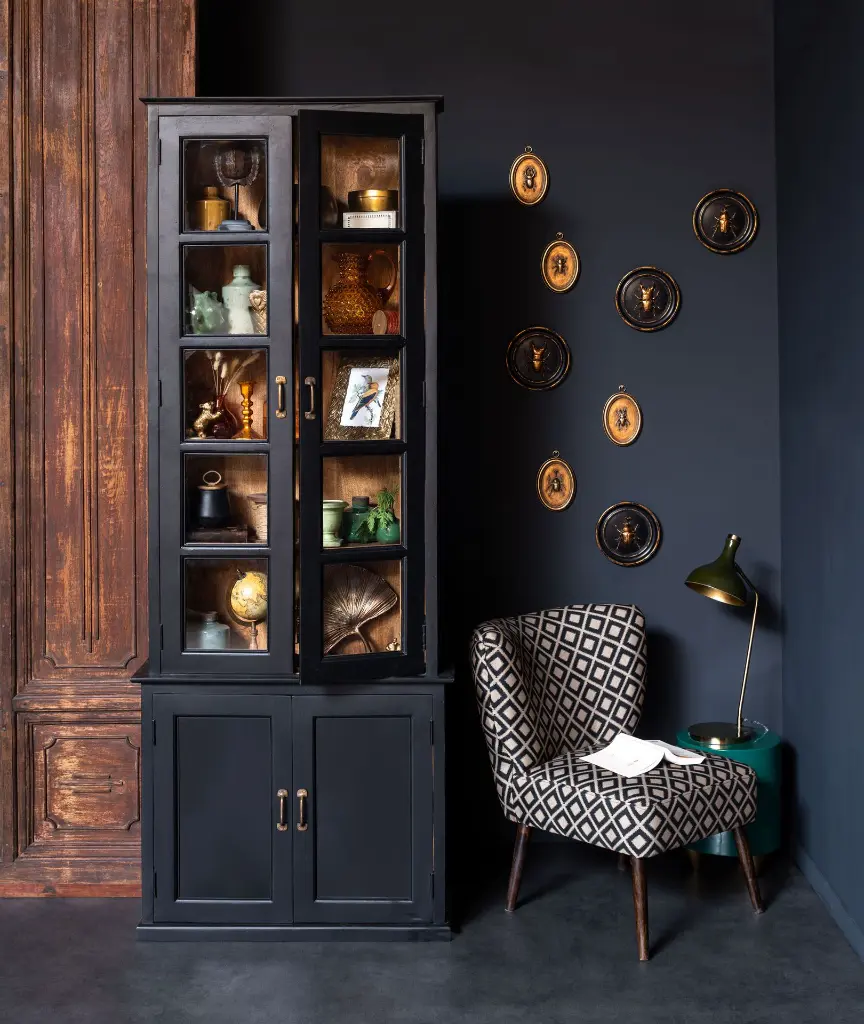 Lampe de bureau verte et dorée (2).webp