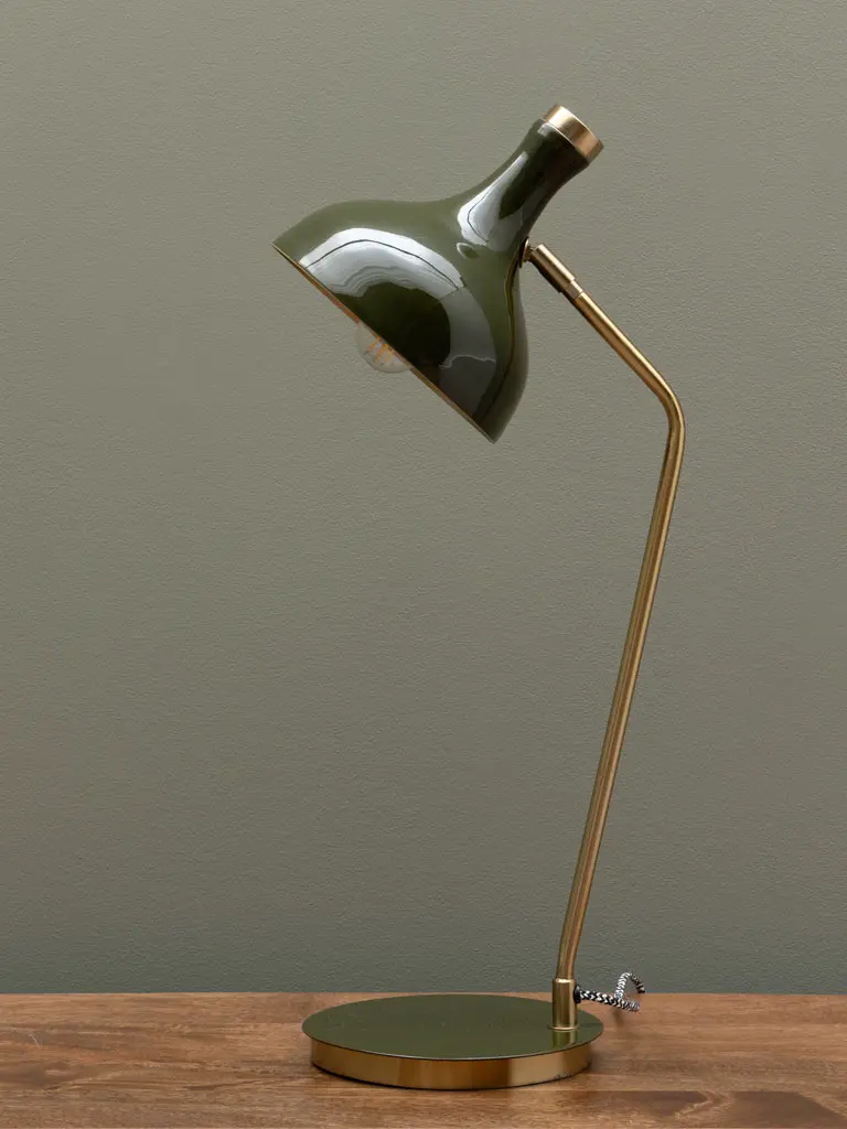 Lampe de bureau verte et dorée (1).webp