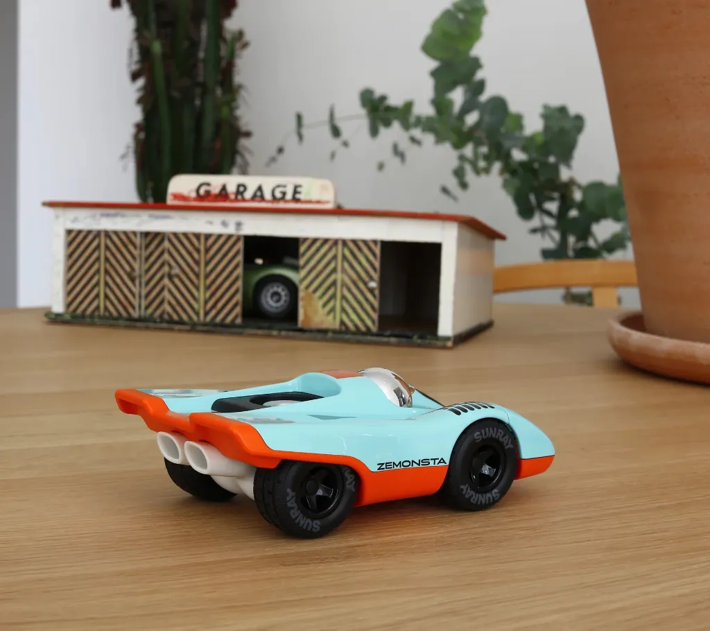 Voiture Zemonsta Klaus - Turquoise - 4.webp