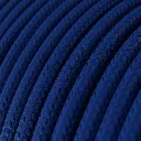 Câble textile Classic Blue brillant - L'Original Creative Cables - RM12 - rond 2 fils x 0,75mm au mètre 2.webp