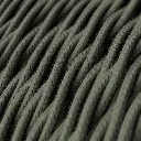 Câble textile Vert sauge coton - L'Original Creative-Cables - TC63 tressé 2 fils x 0,75mm au mètre 2.webp