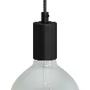 Kit douille E27 cylindrique en métal - Cylindrique Noir 2.webp