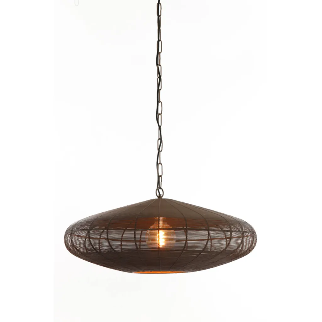Suspension BOTAHO brun foncé mat 2.webp