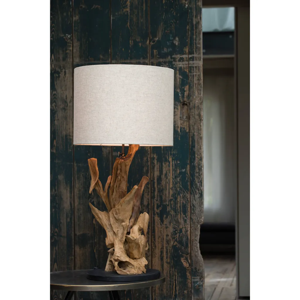 Pied de lampe LAKI et bois 2.webp