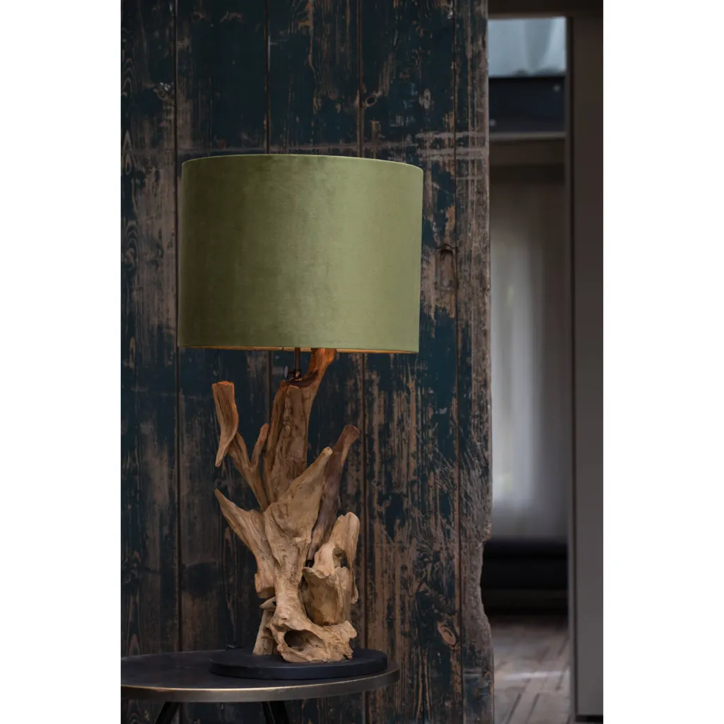 Pied de lampe LAKI et bois 3.webp