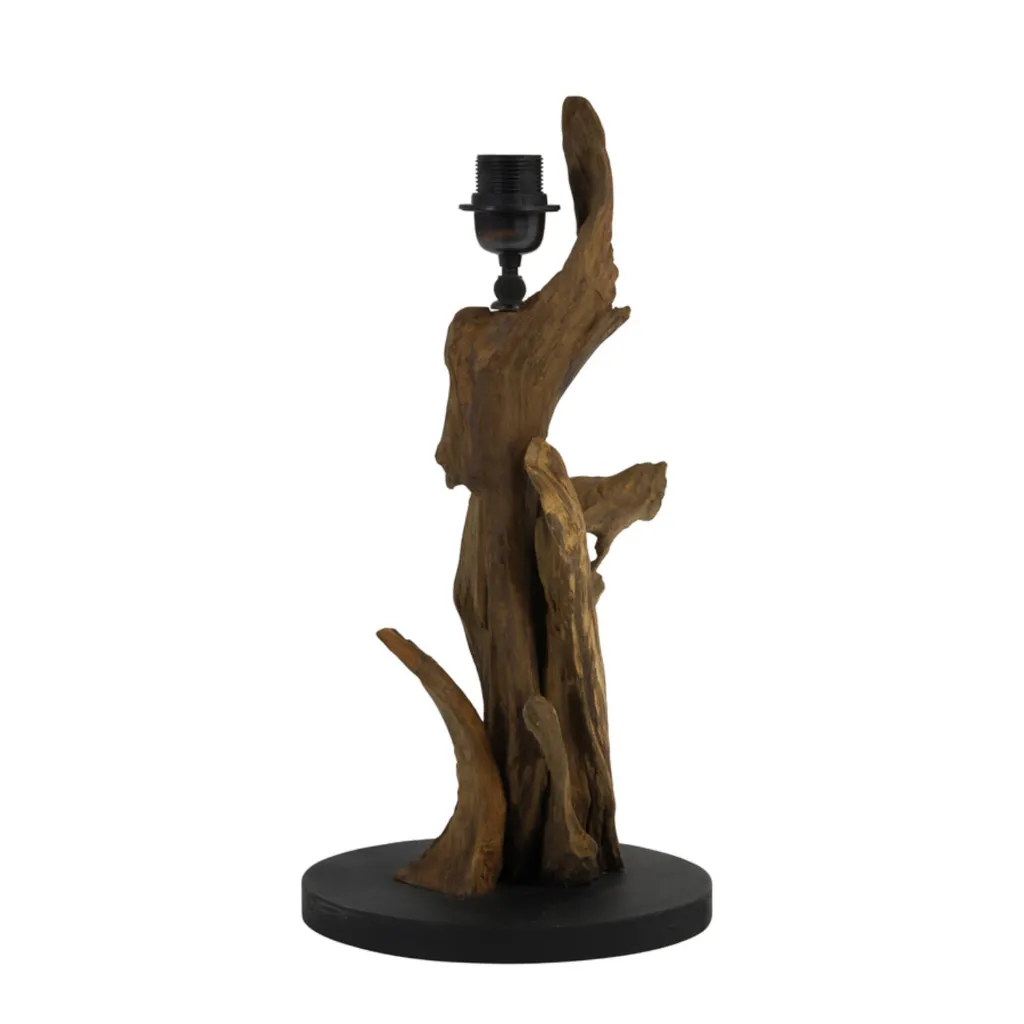 Pied de lampe LAKI et bois 5.webp
