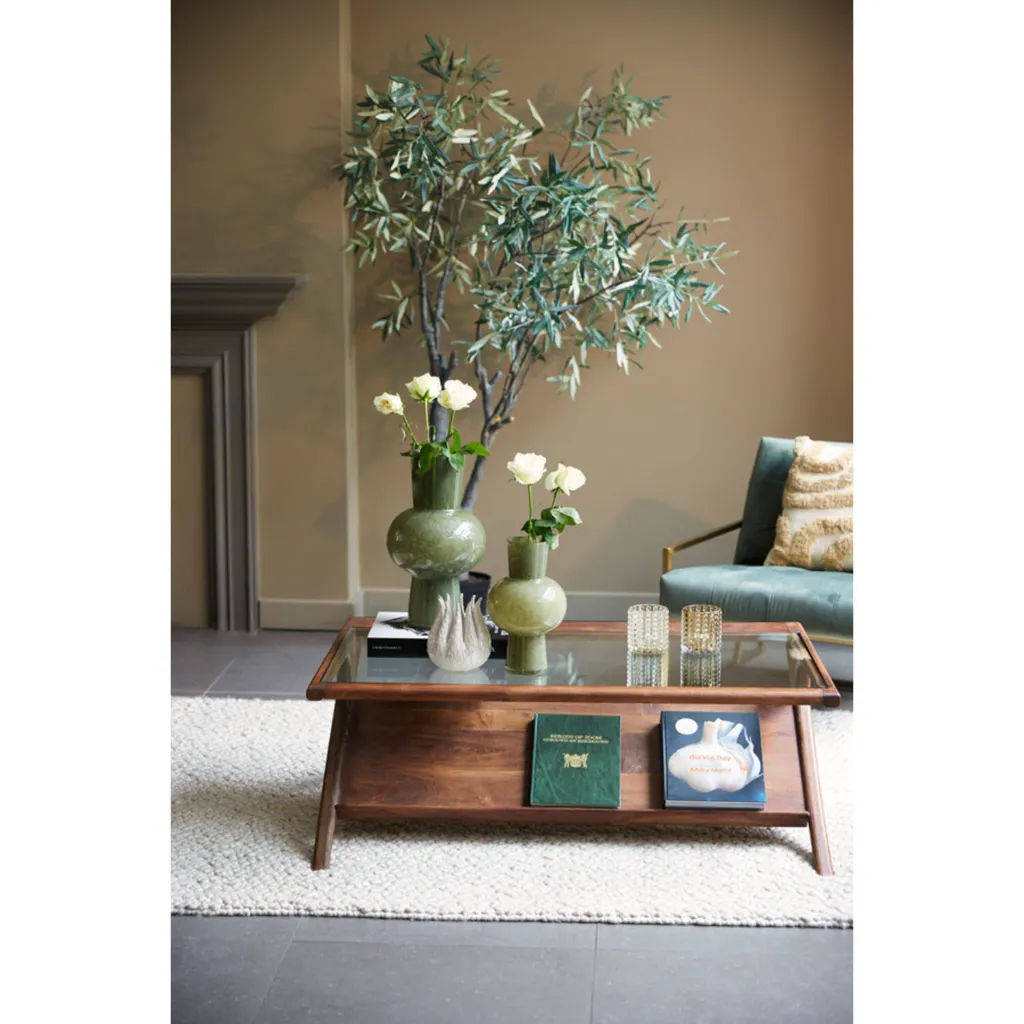 Table de salon YUKO en bois acacia brun foncé et verre 2.webp