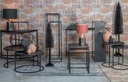 Console 100x42x76 cm PETO plomb antique brut