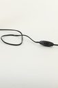 Pied de lampe Ø13x37 cm LEVY noir mat