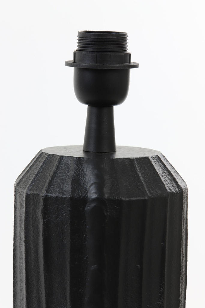 Pied de lampe Ø13x37 cm LEVY noir mat