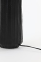Pied de lampe Ø13x37 cm LEVY noir mat