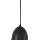 Suspension SUMERA noir mat-or ø14x19cm
