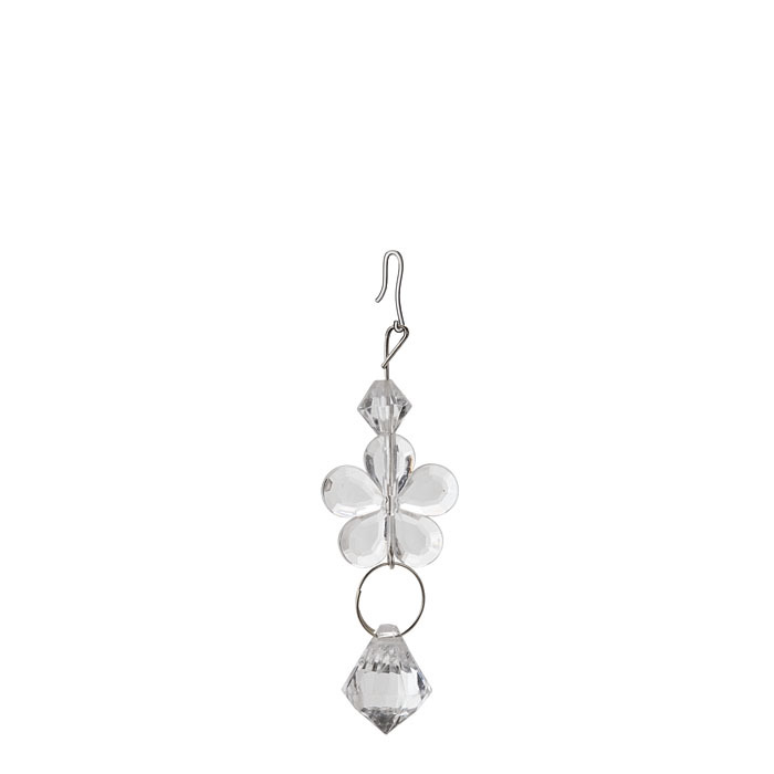 [FG000033] Fleur transparente à suspendre